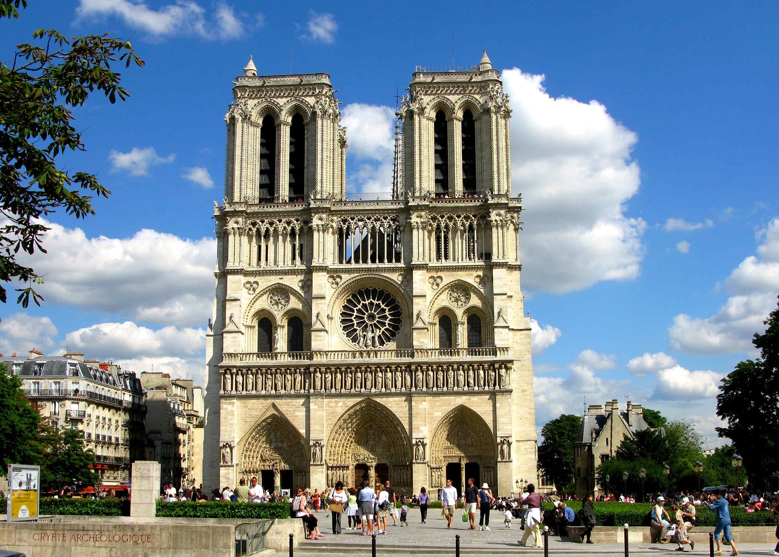 Собор Парижской Богоматери 1163 г.–сер. XIV в. Франция – Notre Dame Cathedral